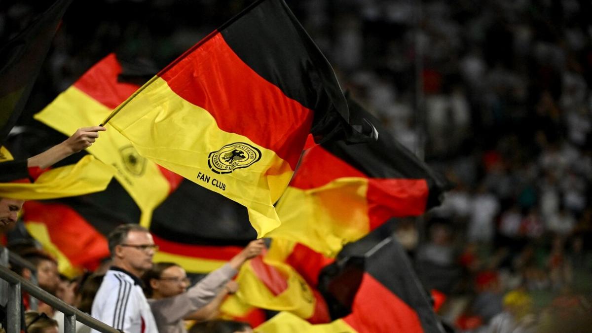 Germany football fans